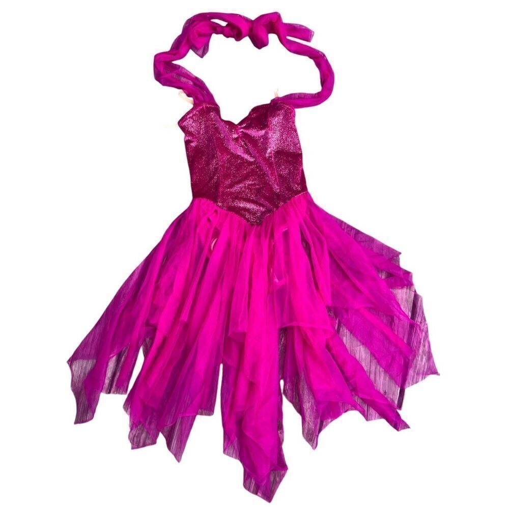 Curtain call Childs medium purple fairy tulle ballet jazz tap dance recital